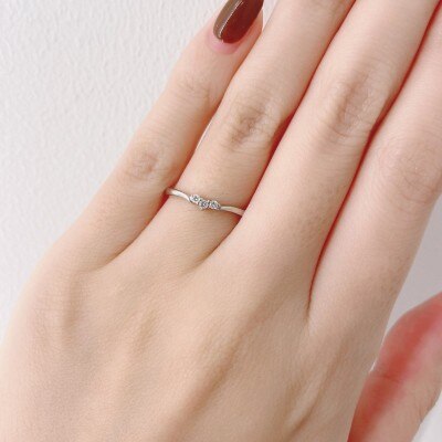 ANGIE（アンジー）tres03夢ある人生：リーズナブルな価格とデザインの可愛さが人気の結婚指輪　