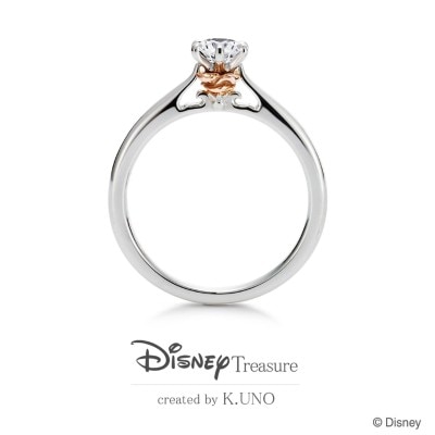 K.uno（ケイウノ）Disney：美女と野獣のおしゃれな婚約指輪