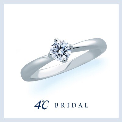 ラブフレイム 愛の炎 ダイヤモンドが浮いているかのように輝きが際立つデザインの婚約指輪 婚約指輪 Id ４ Bridal マイナビウエディング
