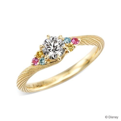 K.uno（ケイウノ）Disney：ラプンツェルのかわいい婚約指輪