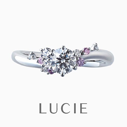 LUCIE 婚約指輪（エンゲージリング）:Brilliant（ブリリアント）