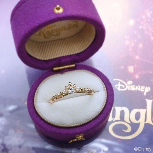 Disney Tangled :Tiara of promise　ティアラのデザインが可愛い限定の婚約指輪