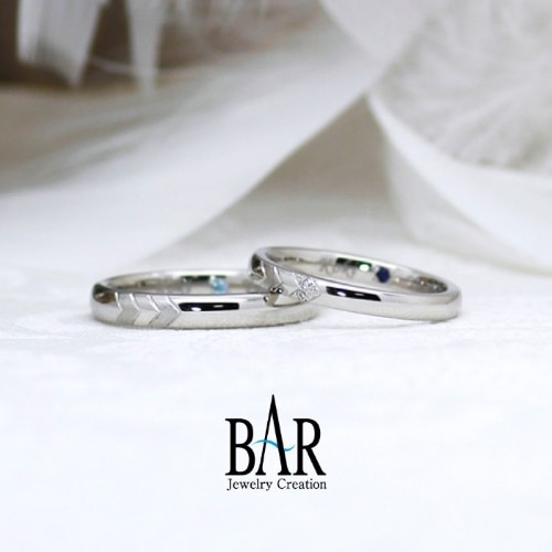 J.C.BAR　結婚指輪　7680