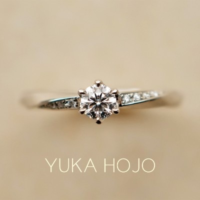YUKA HOJO – Ray of light  レイ オブ ライト 婚約指輪