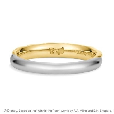 K.uno（ケイウノ）Disney：プーさんのかわいい結婚指輪