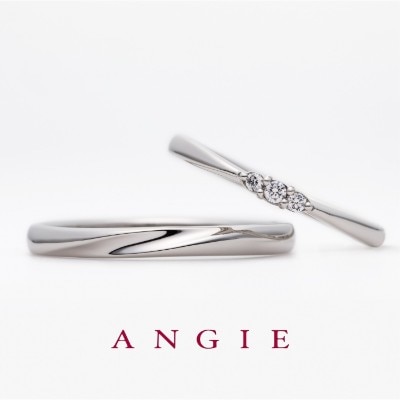ANGIE（アンジー）インスピレーション07：リーズナブルな価格とデザインの可愛さが人気の結婚指輪　