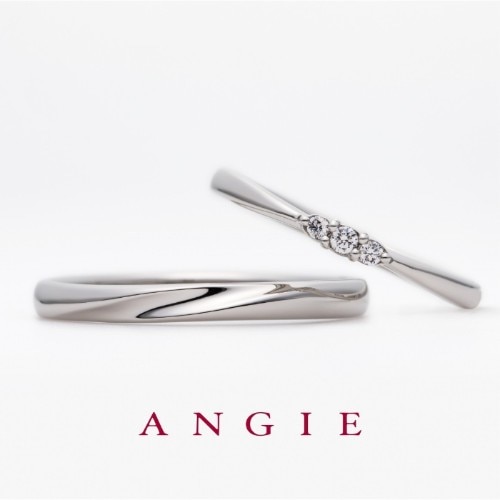 ANGIE（アンジー）インスピレーション07：リーズナブルな価格とデザインの可愛さが人気の結婚指輪　