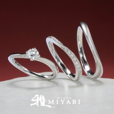 星あかり メレダイヤの質にもこだわった結婚指輪 星モチーフの指輪 雅 Miyabi 結婚指輪 Id9558 雅 Miyabi マイナビウエディング