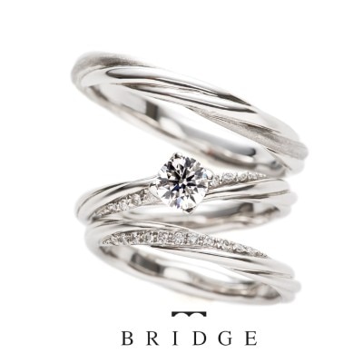 BRIDGE永遠の絆BondForEver一番人気の結婚指輪