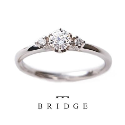 スズランの音色はブリッジ銀座の人気婚約指輪首都圏東京では限定商品