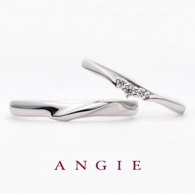 ANGIE（アンジー）tres03夢ある人生：リーズナブルな価格とデザインの可愛さが人気の結婚指輪　