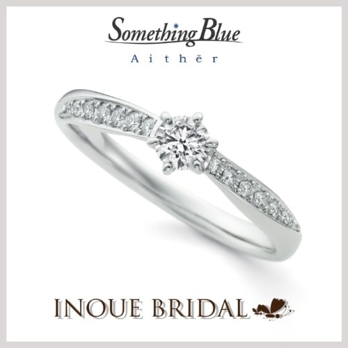 結婚指輪との重ね着けも♪安心感のあるボリュームで優しい着け心地を実現したリング