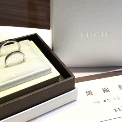 LUCIE(ルシエ)結婚指輪　パルファン