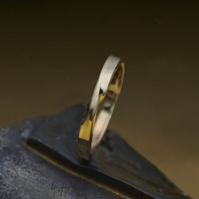 【手作り結婚指輪４１】彫金コース（ツイスト）