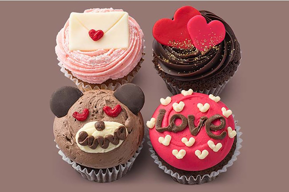 「lola’s cupcakes　バレンタインカップケーキ」
