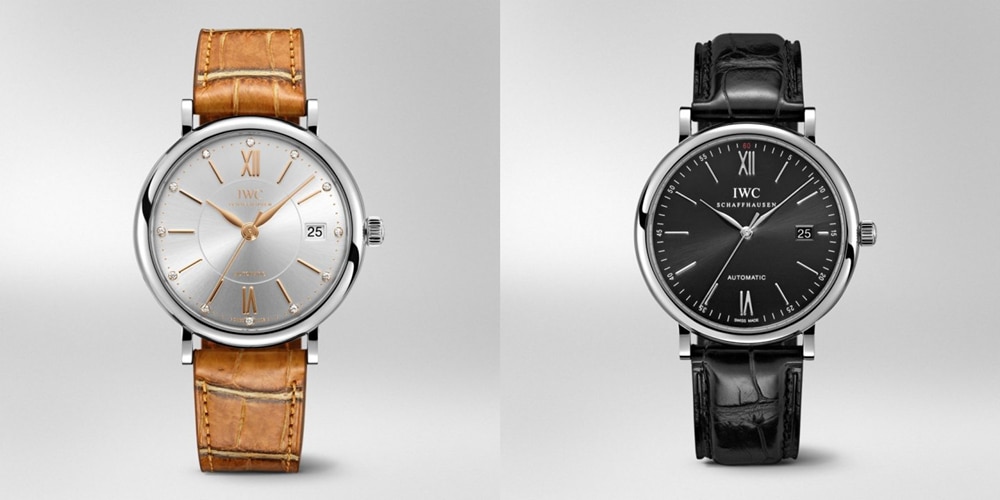 IWC(アイ・ダブリュー・シー)(左)ポートフィノ・オートマティック37/(右)ポートフィノ・オートマティック